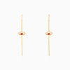 Golden Arrow Cuff Earrings