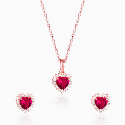 Rose Gold Take Me to Your Heart Set