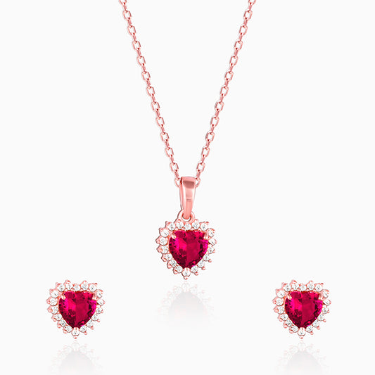 Rose Gold Take Me to Your Heart Set