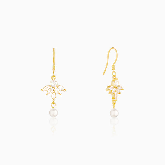 Golden Dear Daffodil Earrings