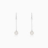 Silver Queen of The Night Dangler Earrings