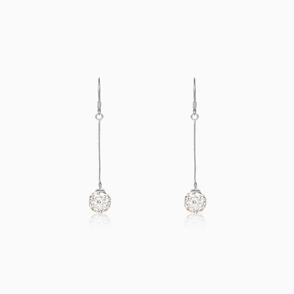Silver Queen of The Night Dangler Earrings