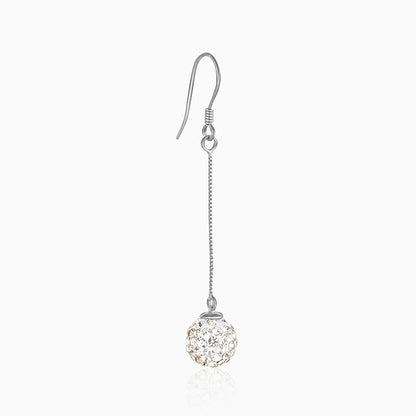 Silver Queen of The Night Dangler Earrings