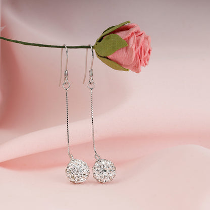 Silver Queen of The Night Dangler Earrings