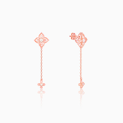 Rose Gold Artsy Dangling Set