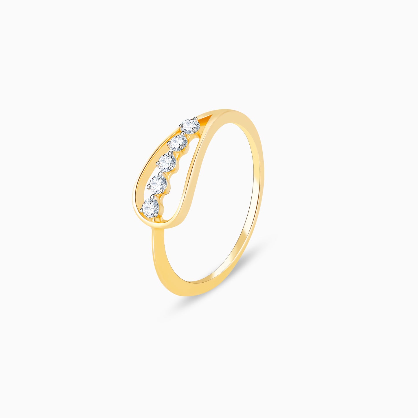 Gold Love for Sparkles Diamond Ring