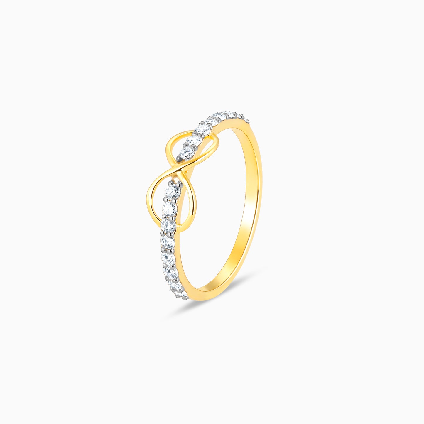 Gold To Infinity And Beyond Diamond Ring