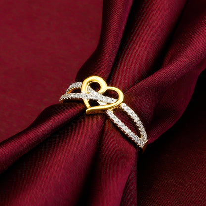Gold Warm Embrace Diamond Ring