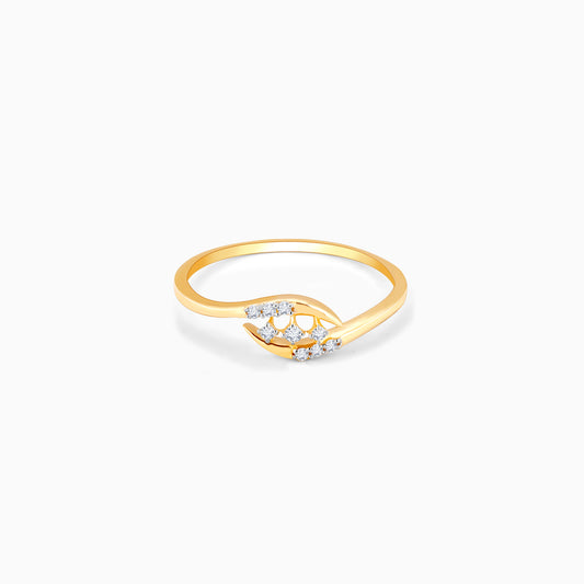 Gold Magnificent Beauty Diamond Ring
