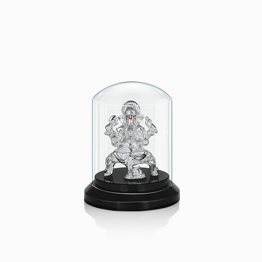 Silver Ganesha Idol