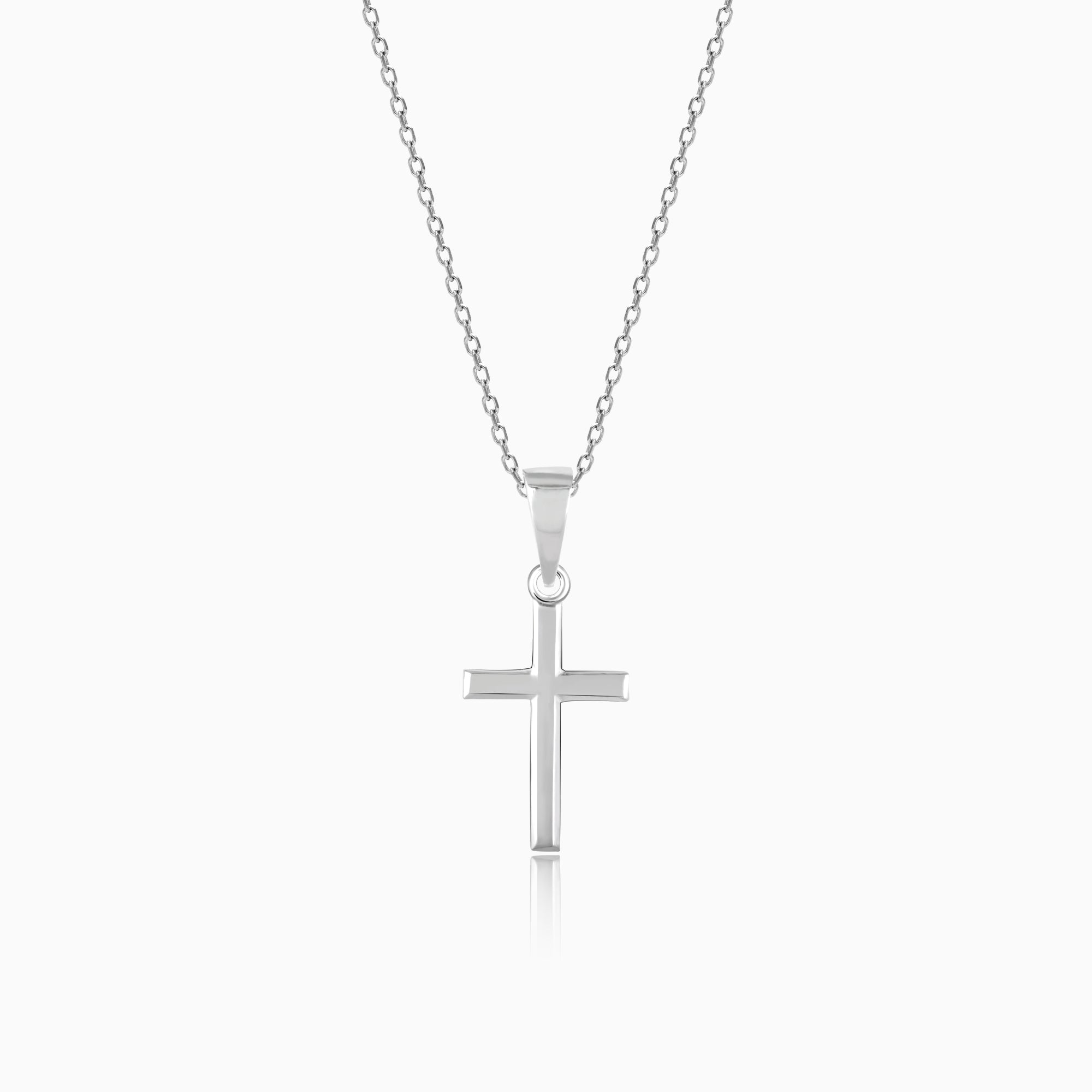 Trinity Cross Necklace in Sterling Silver | James Avery