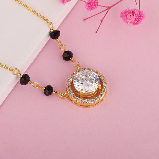 Golden Earthy Love Mangalsutra