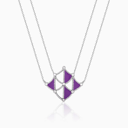 Silver Art Deco Necklace