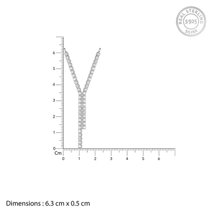 Silver Collide Necklace - view 5