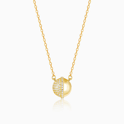 Golden Beads of Love Necklace