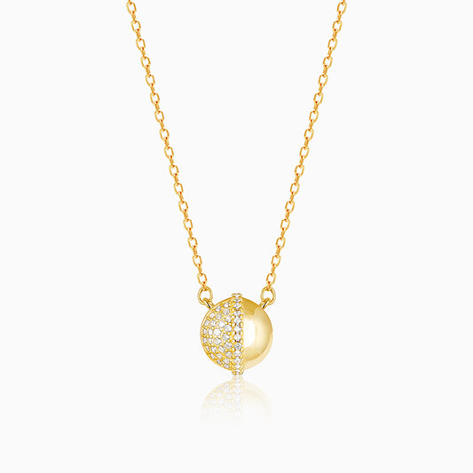 Golden Beads of Love Necklace