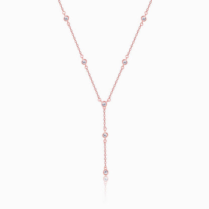 Rose Gold Constellation Y-Necklace