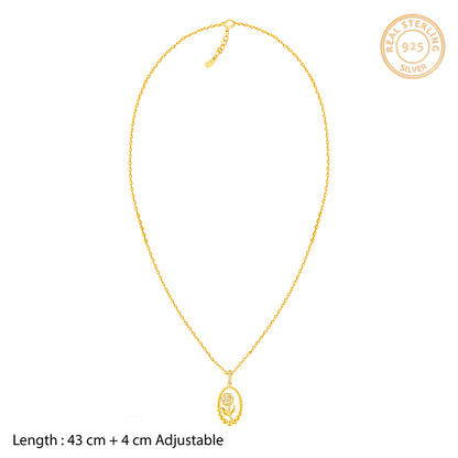 Golden Rosy Romance Set of Two