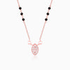 Rose Gold Marquise Mangalsutra