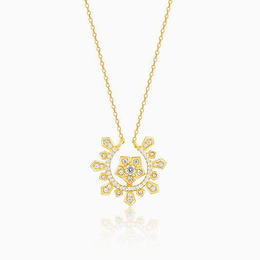 Anushka Sharma Golden Sparkling Royalty Necklace