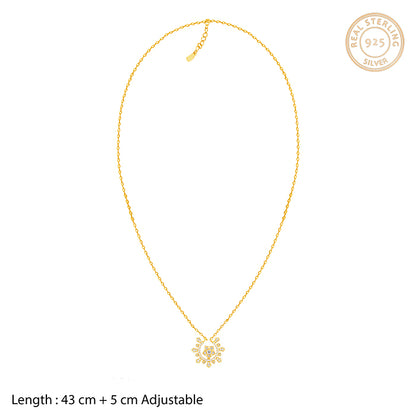 Anushka Sharma Golden Sparkling Royalty Necklace