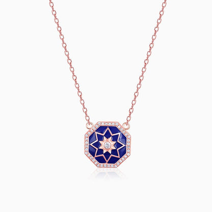 Rose Gold Taj Mosaic Necklace