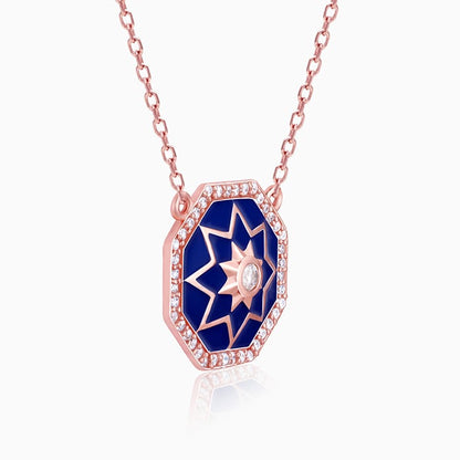 Rose Gold Taj Mosaic Necklace