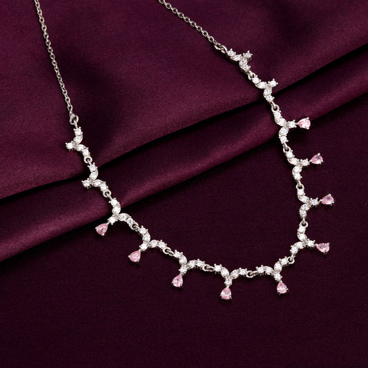 Silver Cherry Delight Necklace