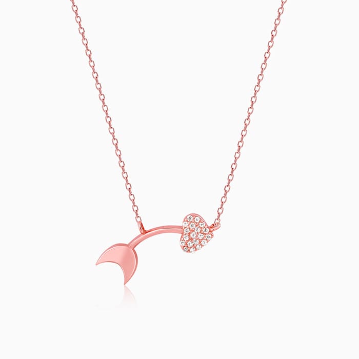 Rose Gold Soulmate Seeker Necklace