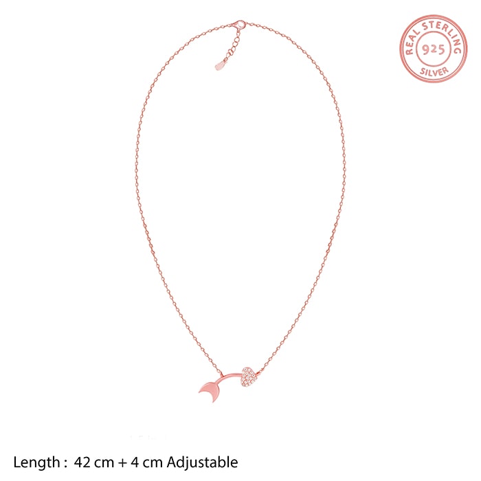 Rose Gold Soulmate Seeker Necklace