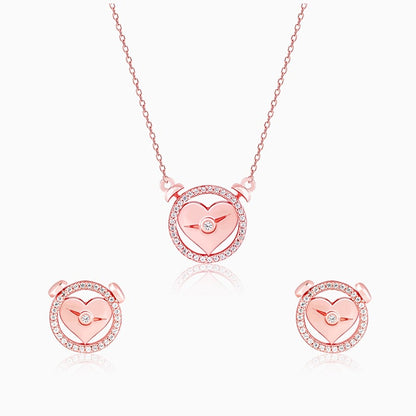 Rose Gold I Miss You Set