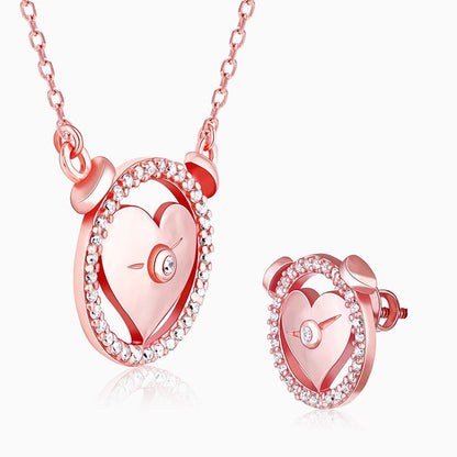 Rose Gold I Miss You Set