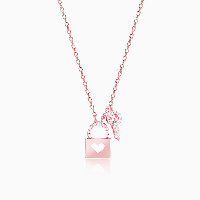 Rose Gold Perfectly Matched Necklace