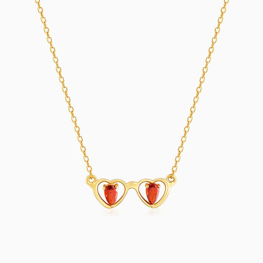 Golden My Eyes on You Necklace