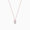 Rose Gold Glint of Happiness Pendant with Link Chain