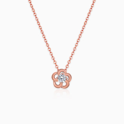 Rose Gold Elegant Flower Set