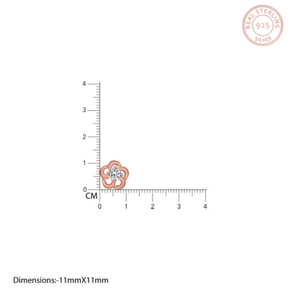 Rose Gold Elegant Flower Set