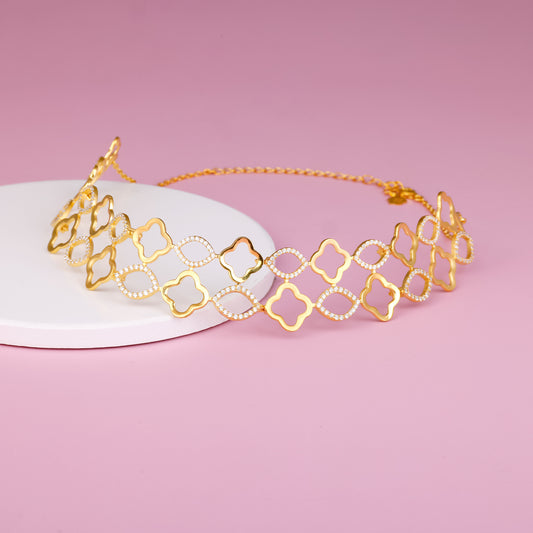 Golden Charming Choker