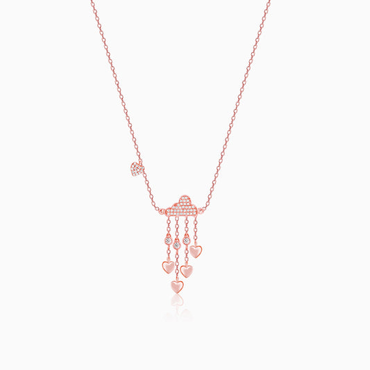 Rose Gold Cloud of Love Necklace