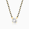 Golden Classic Solitaire Mangalsutra