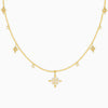 Golden Constellation Drop Necklace