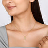 Golden Delicate Deer Necklace