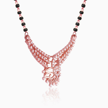 Rose Gold Inspiring Love Mangalsutra