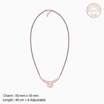 Rose Gold Inspiring Love Mangalsutra