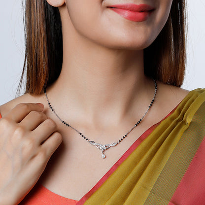 Silver Sacred Love Mangalsutra