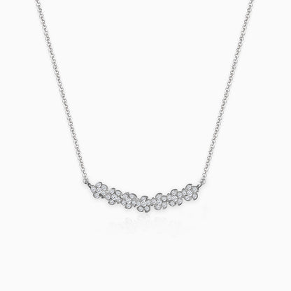 Silver Shining Zircon Flower Trio