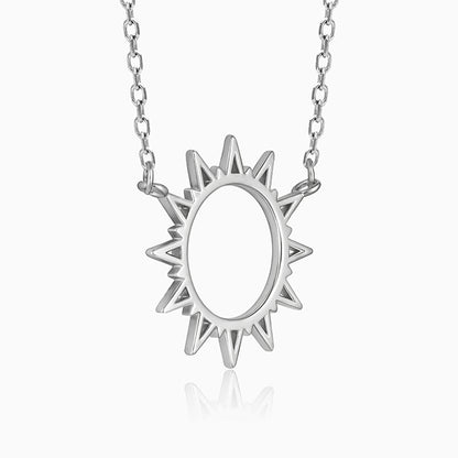 Silver Sunshine Necklace