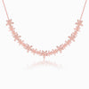 Rose Gold Floral Vision Necklace
