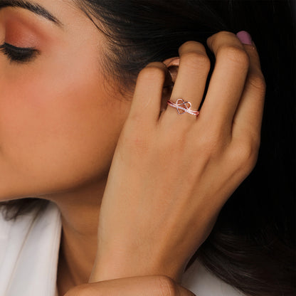 Rose Gold Charming Heart Set