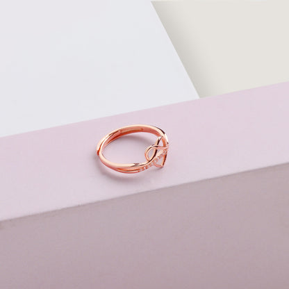 Rose Gold Charming Heart Set